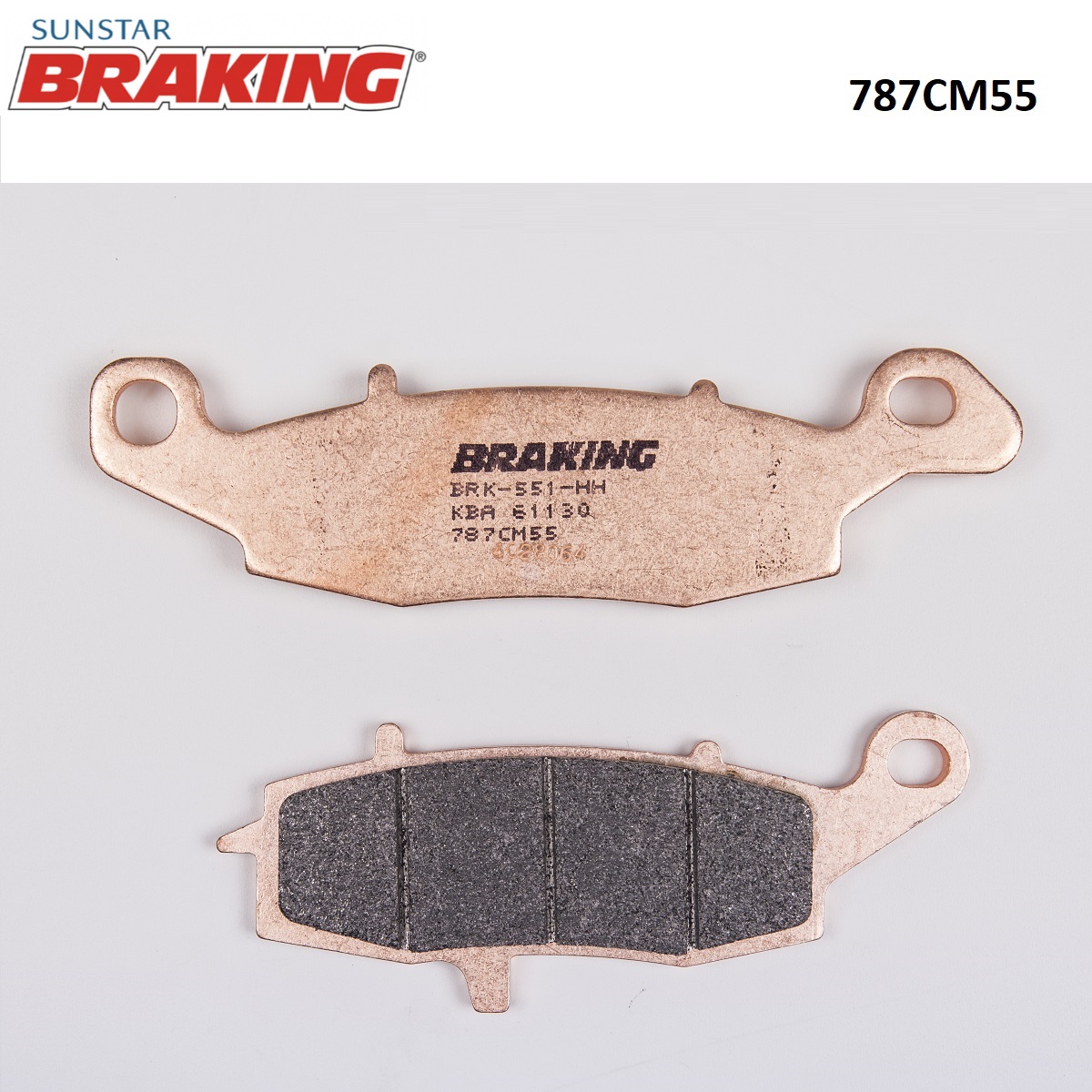 SİNTERLİ FREN BALATASI BRAKING 787CM55