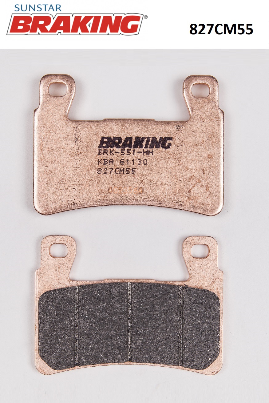 SİNTERLİ ÖN FREN BALATASI BRAKING 827CM55