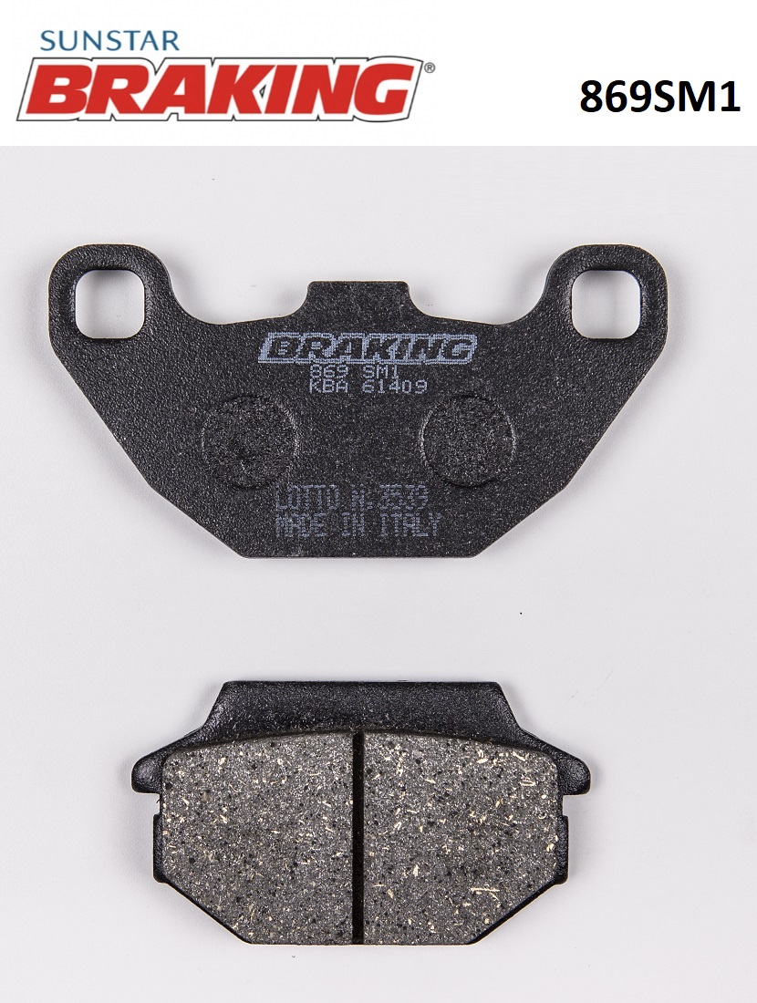 YARI METALİK FREN BALATASI BRAKING 869SM1