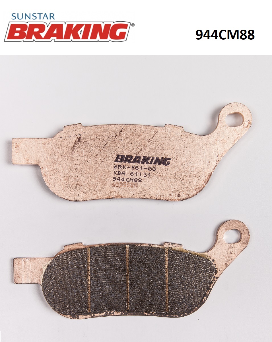 SİNTERLİ ARKA FREN BALATASI BRAKING 944CM88