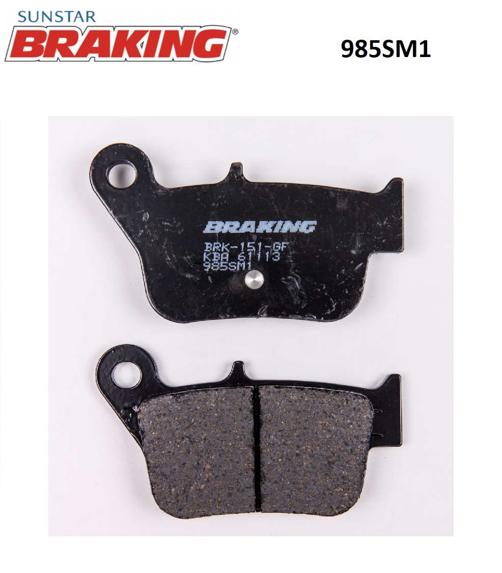 YARI METALİK FREN BALATASI BRAKING 985SM1