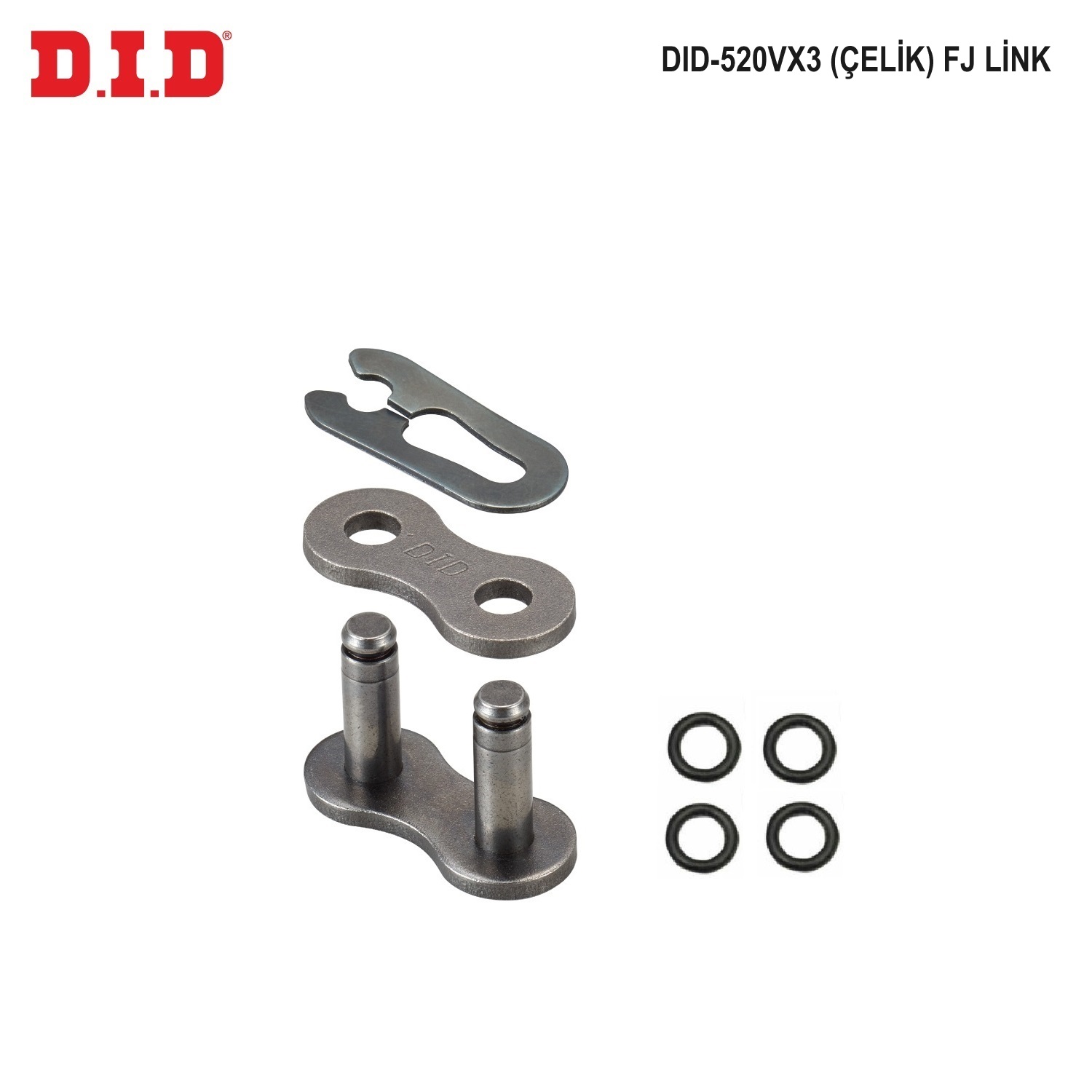 VOGE 525cc DSX 2023 Model DID-520VX3 (ÇELİK) F J BİRLEŞTİRİCİ BAKLA
