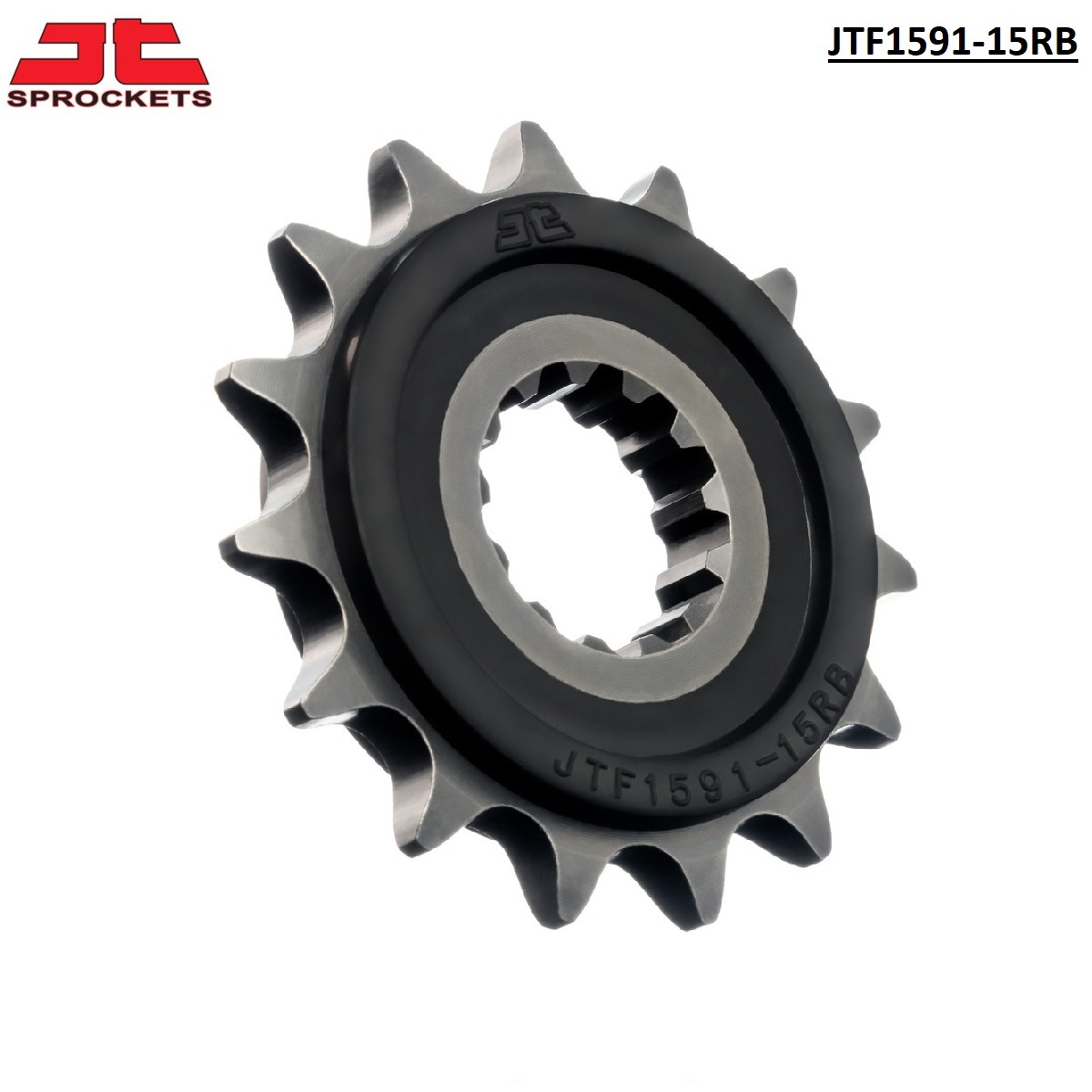 YAMAHA 900cc MT-09 / SP 2014 Model KAUÇUK DESTEKLİ SESSİZ JT ÖN DİŞLİ JTF1591-15