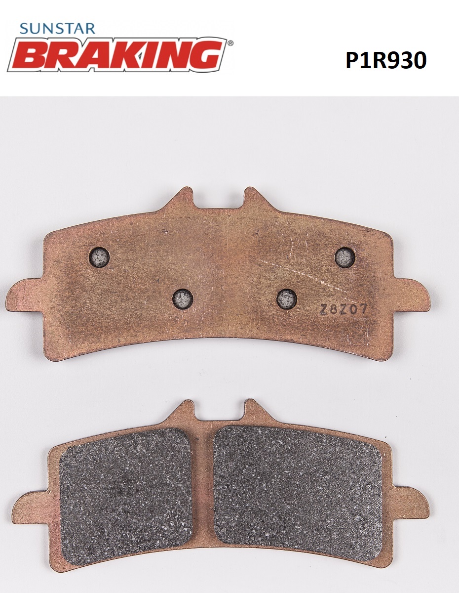 DUCATI 1198cc PANIGALE / SP 2008 Model YÜKSEK PERFORMANS SİNTERLİ ÖN FREN BALATASI (PİST)