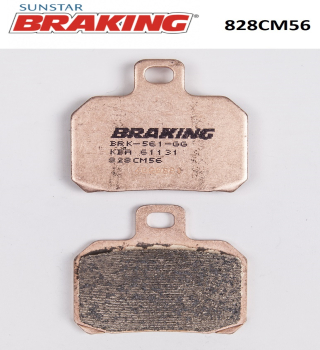 DERBI 250cc GP1 2006 Model SİNTERLİ ARKA FREN BALATASI