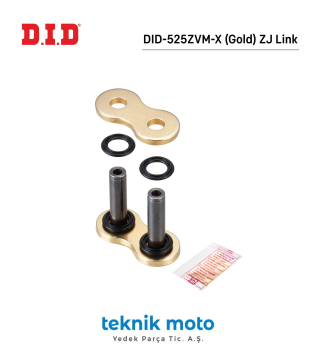 GILERA 800cc GP 2008 Model DID-525ZVM-X (GOLD) Z J BİRLEŞTİRİCİ BAKLA