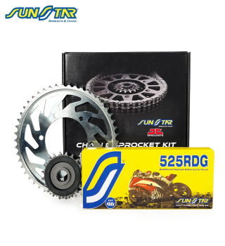 SUZUKI 600cc GSX-R 600 2012 Model SUNSTAR ZİNCİR DİŞLİ SETİ JS525RDG744