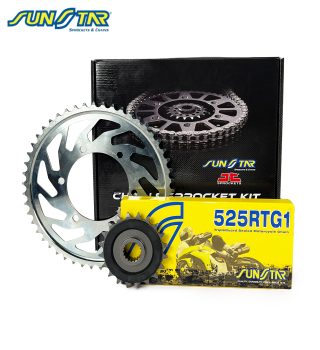 YAMAHA 600cc YZF R6 2016 Model SUNSTAR ZİNCİR DİŞLİ SETİ JS525RTG1785
