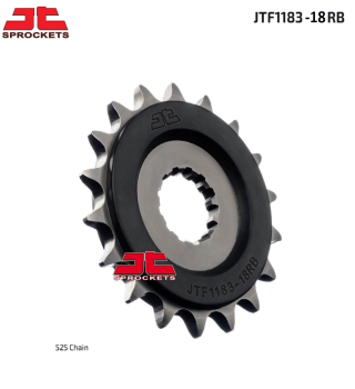 TRIUMPH 865cc SPEEDMASTER 2008 Model JT ÖN DİŞLİ JTF1183-18 (KAUÇUKLU veya KAUÇUKSUZ)